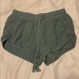 Anthropologie Cloth & Stone Olive Green Shorts XS